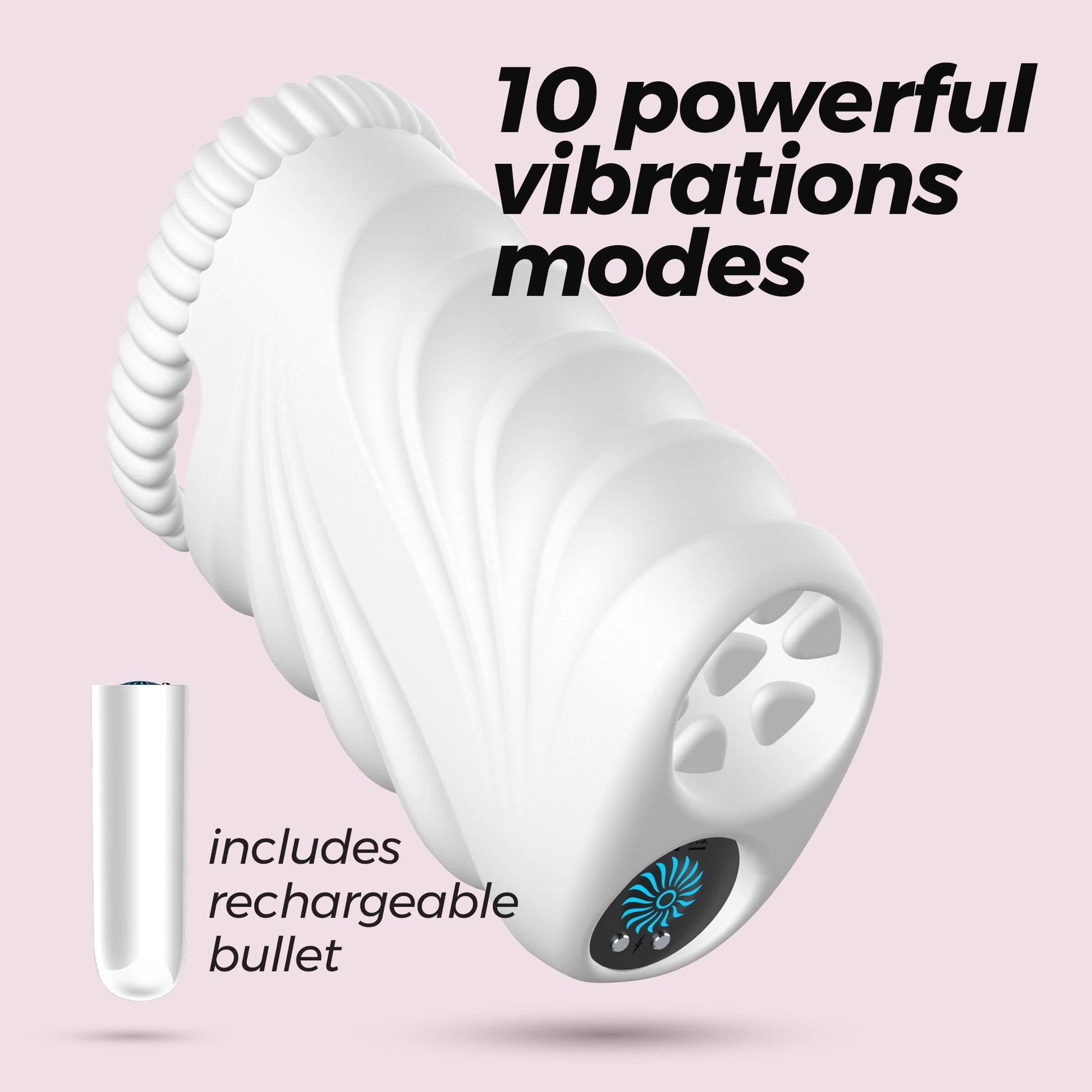 Vibrator for Men - Nautilus Masturbator My Treats Vibrator for Men - Nautilus Masturbator My Treats