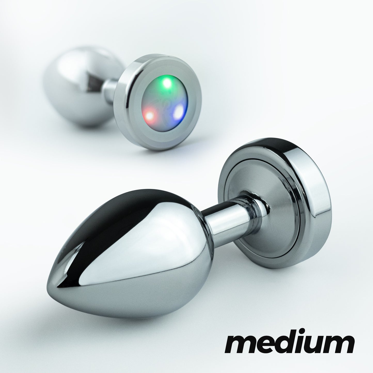 Anal Wedge with LED Lights - Crushious Borealis Medium