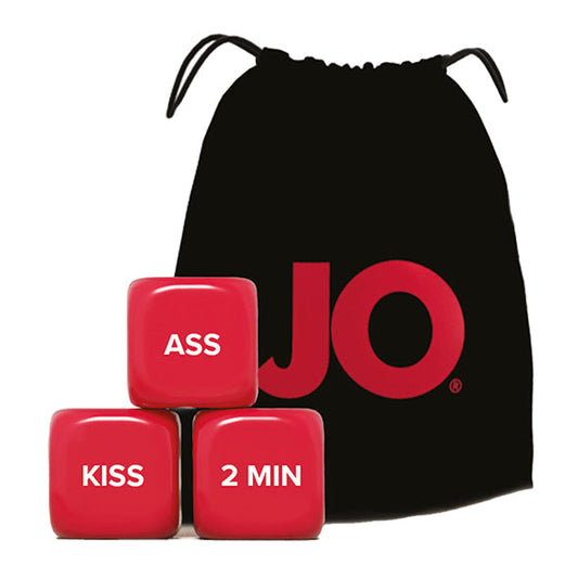 3 Love Dice in a Bag - System Jo Dice With Bag