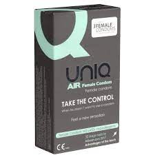 Vaginal Female Condom 3pcs - UNIQ Air Female condom