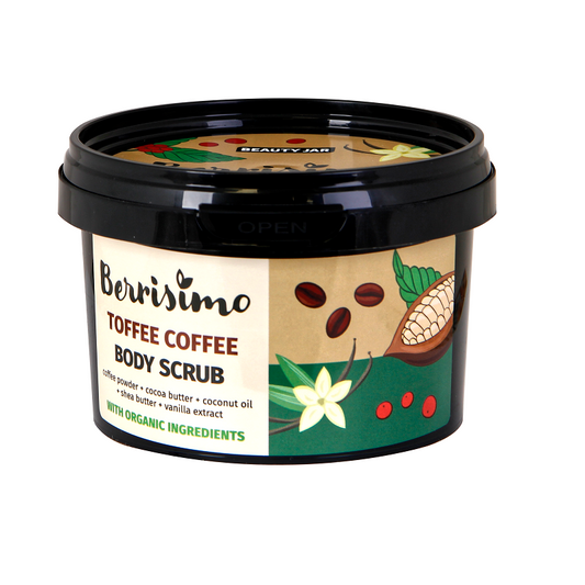 Beauty Jar Berrisimo "TOFFEE COFFEE" body scrub, 350gr