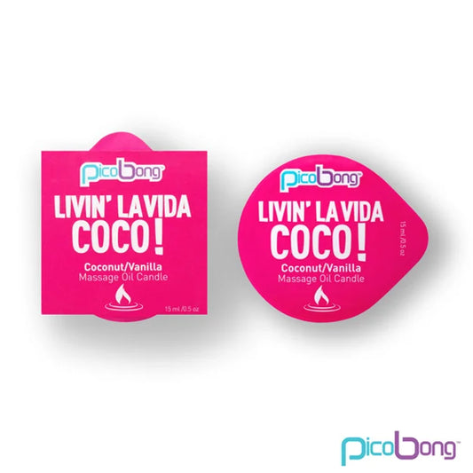 Massage Candle Coconut Vanilla - PicoBong 