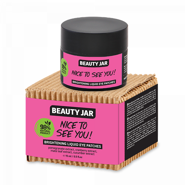Beauty Jar "NICE TO SEE YOU" Eye Gel for Shine 15ml