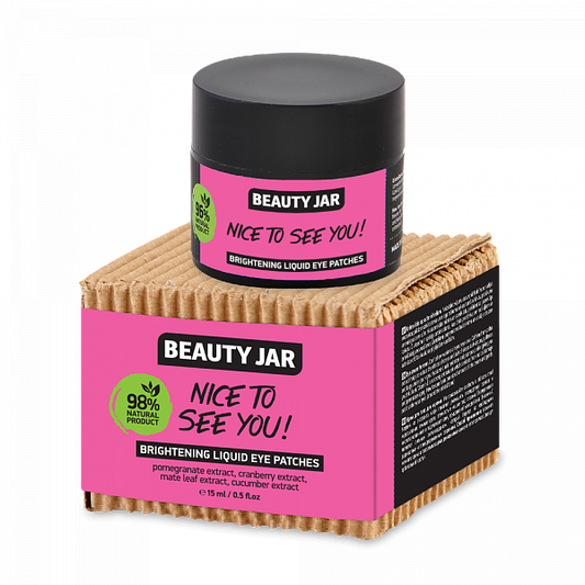 Beauty Jar "NICE TO SEE YOU" Gel Ματιών για Λάμψη 15ml