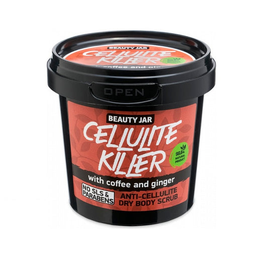 Beauty Jar "CELLULITE KILLER" Scrub κατά της κυτταρίτιδας, 150gr