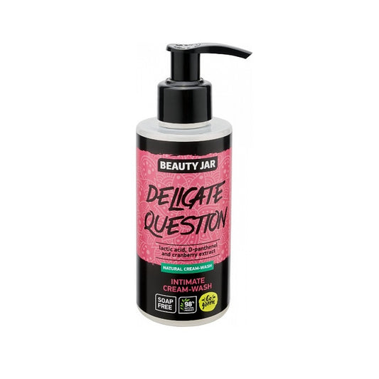 Beauty Jar "DELICATE QUESTION" Cream soap for the sensitive area, 150ml