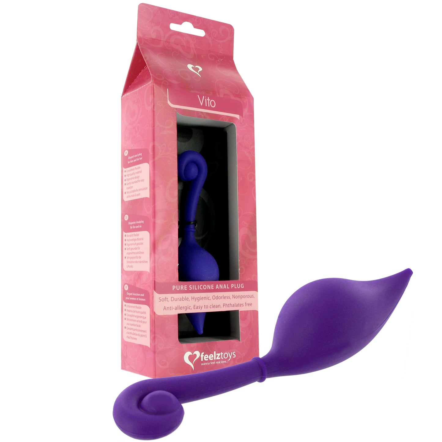 Σφήνα 13εκ - FeelzToys Vito Anal Plug