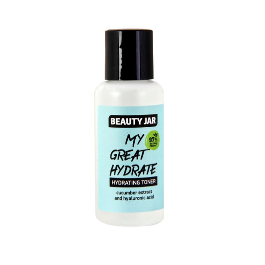 Cleansing lotion with moisturizing and toning action MINIS "MY GREAT HYDRATE" Beauty Jar