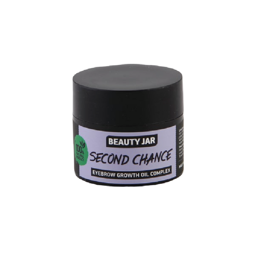 Beauty Jar "SECOND CHANCE" Έλαιο φρυδιών για όγκο, 15ml