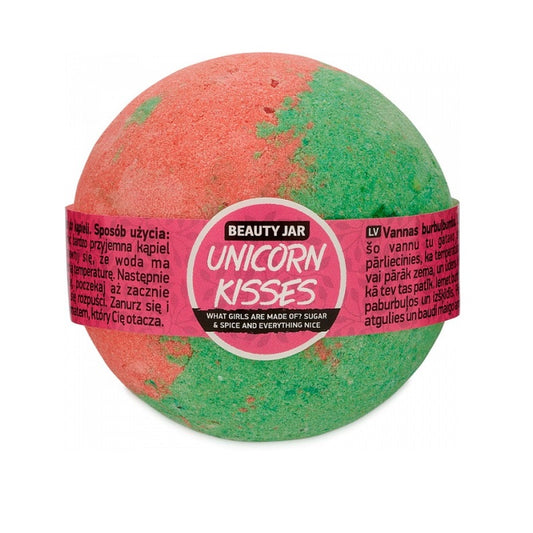 Beauty Jar "UNICORN KISSES" bath bomb, 150gr