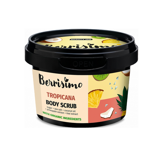 Beauty Jar Berrisimo "TROPICANA" sugar-salt scrub 350gr