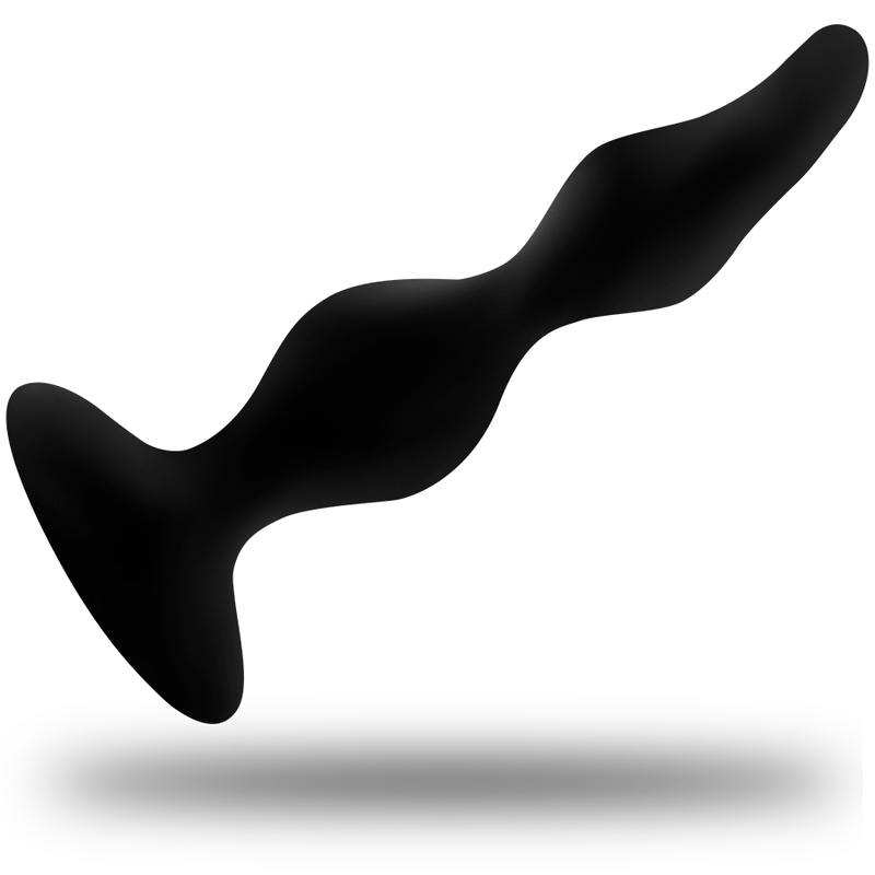 Πρωκτικό Παιχνίδι με Βεντούζα 12εκ - Ohmama Suction Cup Silicone Curved