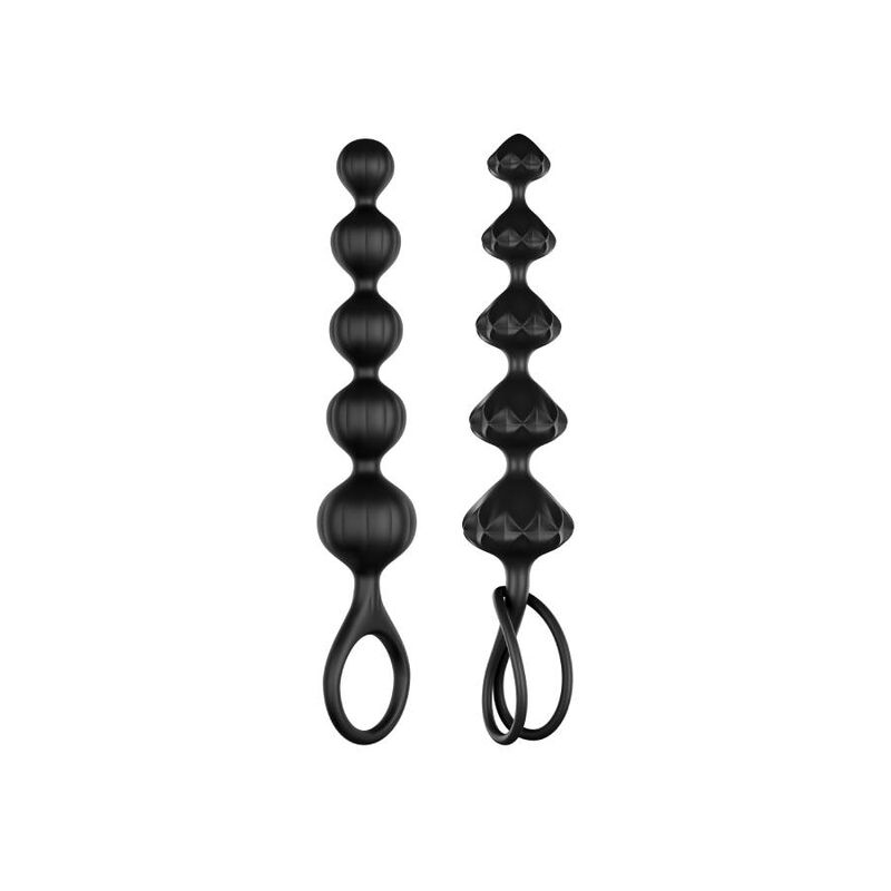 SATISFYER LOVE BEADS - BLACK