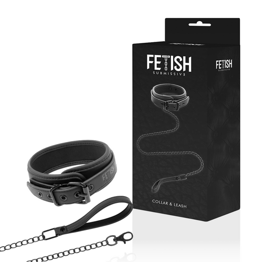 FETISH SUBMISSIVE - NOPRENE LINING CHAIN NECKLACE