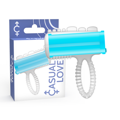 CASUAL LOVE- CASUAL RING TONGUE VIBRATING BLUE