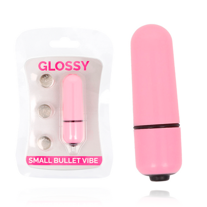 Μικρός Δονητής Τσέπης Ροζ - Glossy small bullet vibe
