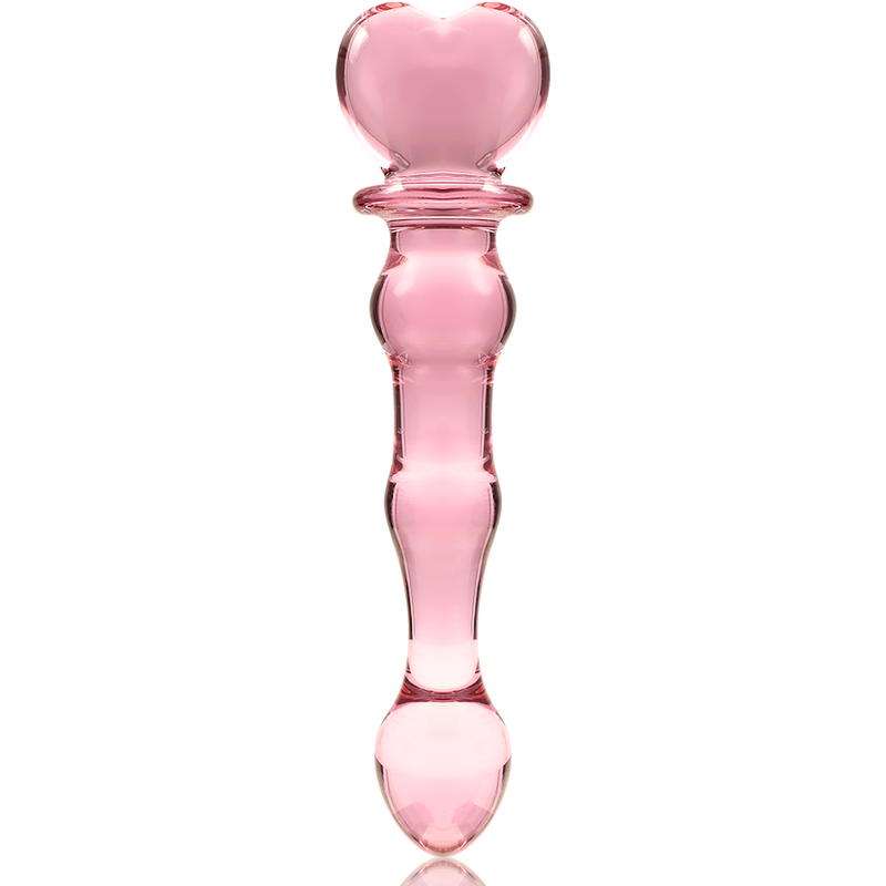 NEBULA SERIES BY IBIZA - MODEL 21 DILDO BOROSILICATE GLASS 20.5 X 3.5 CM PINK