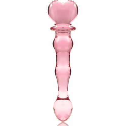 NEBULA SERIES BY IBIZA - MODEL 21 DILDO BOROSILICATE GLASS 20.5 X 3.5 CM PINK