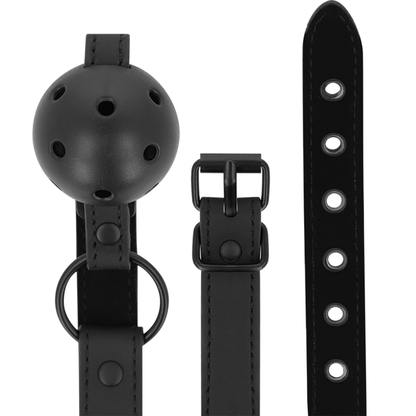 INTENSE FETISH  - VEGAN LEATHER BALL GAG