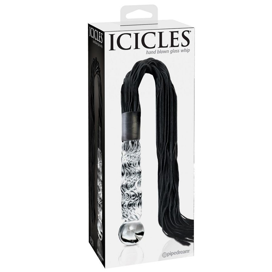 ICICLES NUMBER 38 HAND BLOWN GLASS MASSAGER