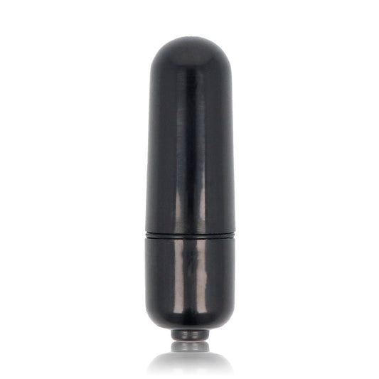 Σφαιρικός Δονητής Τσέπης Μαύρο - Glossy Small Bullet Vibe