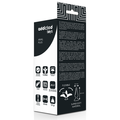 Πρωκτική Σφήνα 14.5 εκ - Addicted Toys Anal Plug