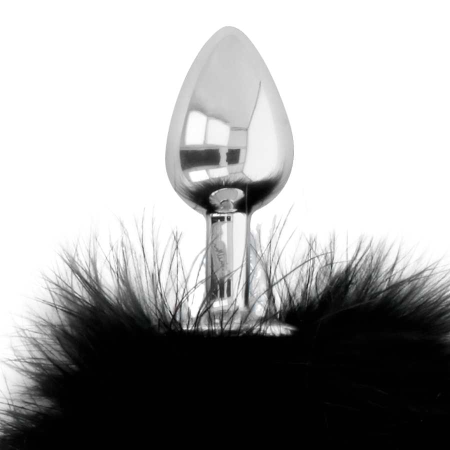 Tail Wedge 7cm - Darkness Bunny Tail ButtPlug