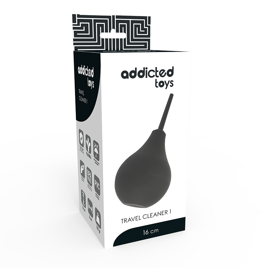 ADICCTED TOYS ANAL DOUCHE BLACK