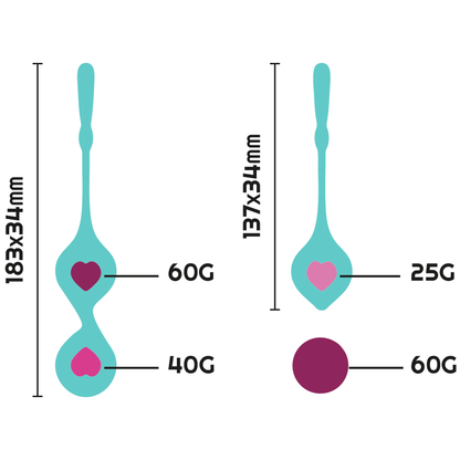 Kegel Exercise Balls - Rithual Deva