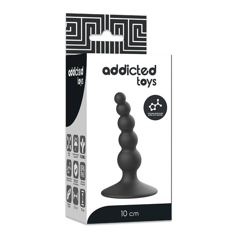 Πρωκτικό Παιχνίδι με Βεντούζα 10 εκ - Addicted Toys Anal Plug