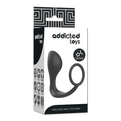 Δαχτυλίδι πέους με ερεθισμό του προστάτη - Addicted Toys