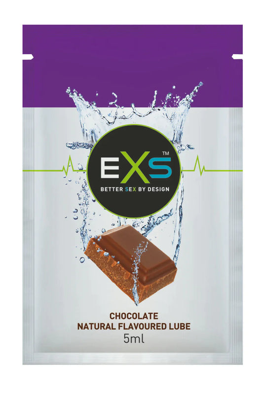 Chocolate Flavored Lube 5ml - EXS Chocolate Flavored Lube
